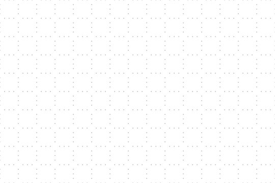 Abstract white dot grid pattern background. Minimalist geometric texture.. Simple vector illustration