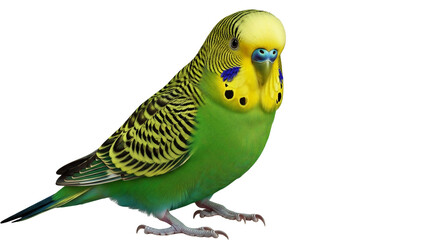 Fototapeta premium parrot on white background