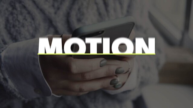 Upwards Text 1 to Text 2 Transition