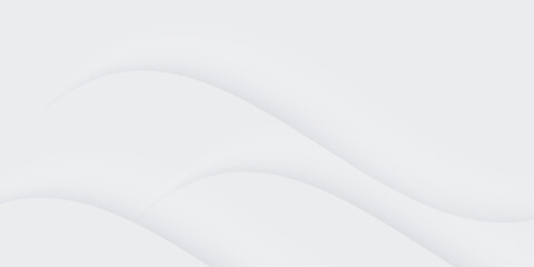 Obraz premium Elegant Grey Wave Vector Background