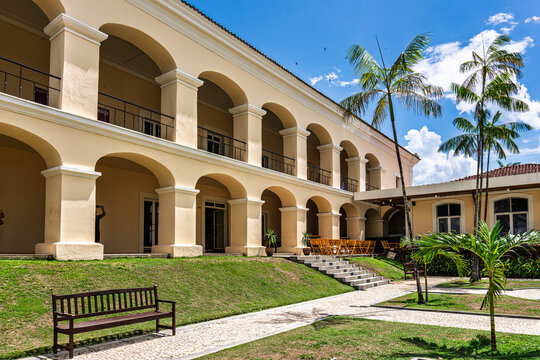 House of eleven windows Cultural Space in Belem, Para, northern Brazil. Contemporary art from the North and Northeast of Brazil