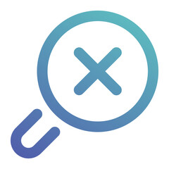 Fototapeta premium search icon for illustration