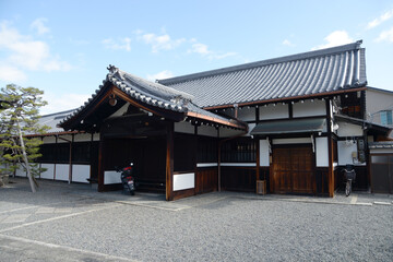 Obraz premium 正運寺 庫裏 京都市中京区蛸薬師通大宮西入