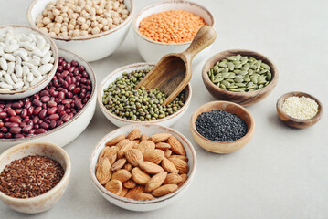 Fototapeta premium Vegan protein source.