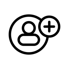 Fototapeta premium Add Icon Vector Symbol Design Illustration