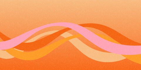 Creative concept of summer bright cover, card or poster in minimal style for corporate identity, branding, social media ads, promo. Modern design template in trendy geometric style