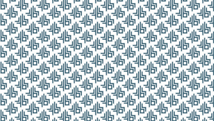 blue geometric line seamless pattern background vector design