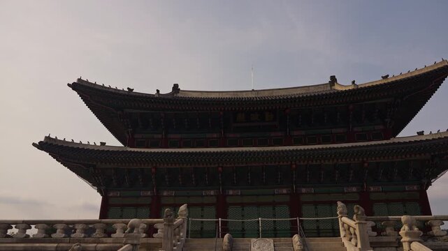Cultural Heritage Site Gyeongbokgung Palace in Seoul