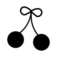 さくらんぼのイラスト素材