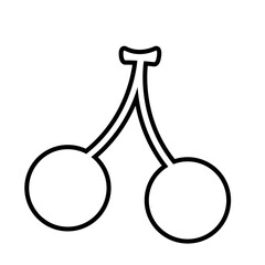 さくらんぼのイラスト素材