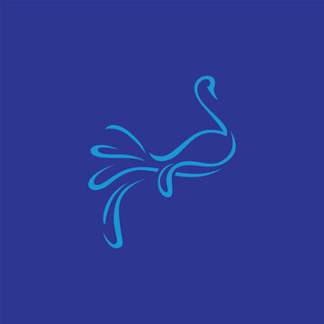vector illustration of an abstract floral background