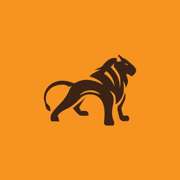 vector illustration of a tiger