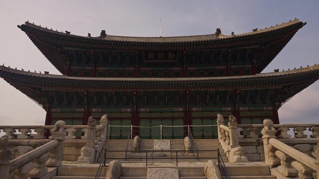 Seoul Gyeongbokgung Palace Historic Landmark in South Korea