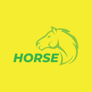 vector illustration of a horse
