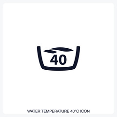 Water Temperature Icon