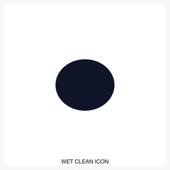 Wet Clean Icon