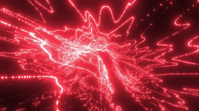 vivid color abstract geometric vector background