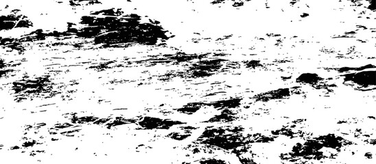 Fototapeta premium Abstract Black and White Grunge Texture Overlay Distressed Surface Background