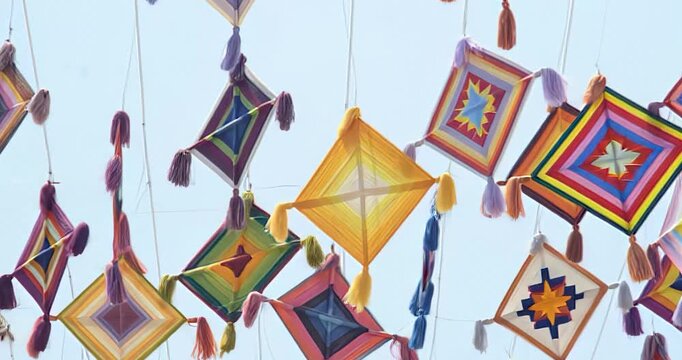 huichol, hilo, dechado, vector, designio, geometrica, empapelar, decoraciones, color, arte, ilustraci&oacute;n, con textura, figura, mosaico, tri&aacute;ngulo, decoraci&oacute;n, azulejo, tejidos, moda, retro, amarilla, c