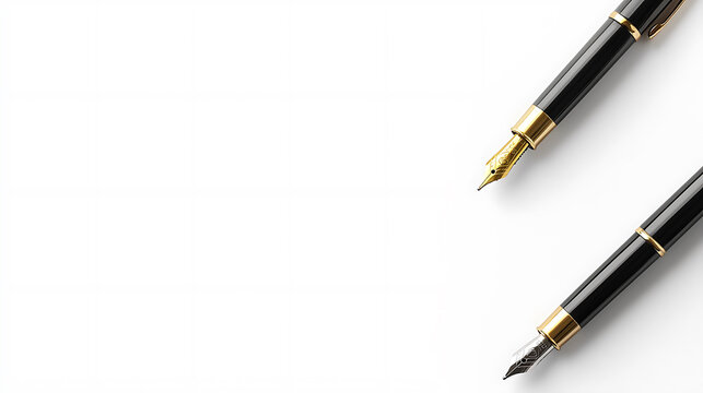 Classic ink pen set features elegant design and fine nibs, perfect for writing or calligraphy. Ideal for stationery enthusiasts and collectors