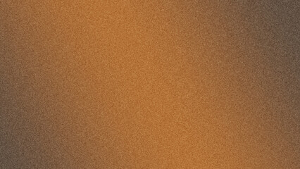Abstract Orange and Brown Grainy Gradient Background