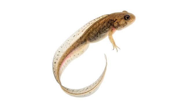 Tadpole isolated on transparent background	