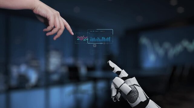 This image showcases a sophisticated data analysis dashboard designed for e-commerce, featuring AI technology and forward-looking projections set in a modern office space. Synapse