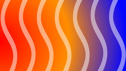 A vibrant abstract background with colorful wavy lines and gradient effect