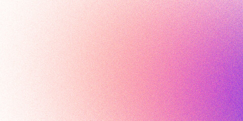 Fototapeta premium Soft Pink and Purple Gradient Background with Grainy Noise Texture, Abstract Pastel Blur Wallpaper for Social Media and Web Design