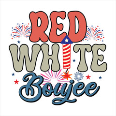 Red white boujee