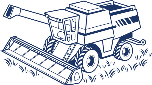 Rice Threshing Machine Agriculture Equipment. Paddy Thresher Farming Machinery. Agricultural Grain Threshing Machine. Rice Harvest Processing Equipment. Modern Paddy Thresher Machine. Farm Grain Separ