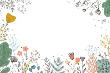 A vibrant floral arrangement with a white background and scattered leaves