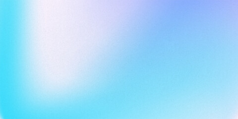 Blurred Blue Purple White Gradient with Rough Noise Texture Background