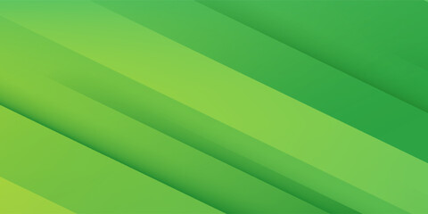 Obraz premium Abstract green background with diagonal lines. ideal for banner, header, cover, billboard, brochure, social media, EPS 10