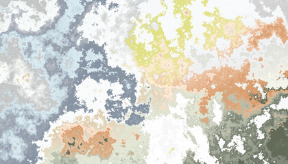Fototapeta premium Mold, mildew, decay, stains, splashes, explosion. On an isolated overlay transparent background. Trail of grunge blots and splashes. Digital png