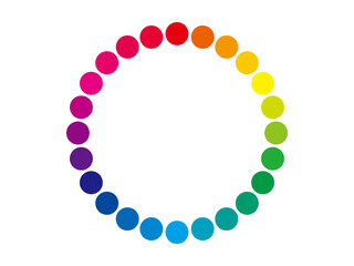 Obraz premium 24色カラーチャート