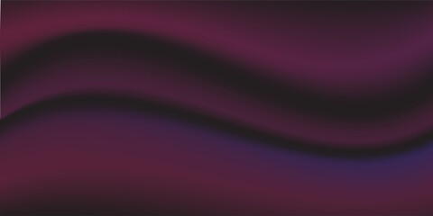 Abstract Dark Purple and Magenta Gradient Wave Background