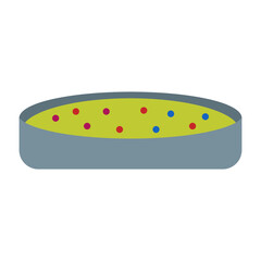 Petri Dish Vector Icon
