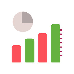 Bar Graph Vector Icon