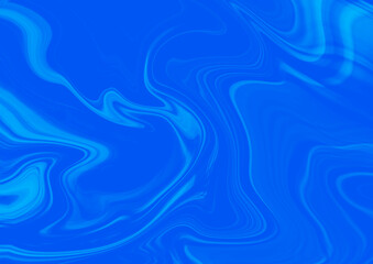 青ベースの光の渦巻き模様