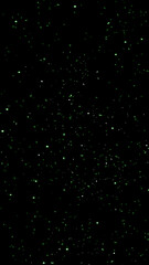 Obraz premium Perfect vertical fire particles embers sparks on black background . Texture overlays.