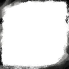 Black old grunge frame 