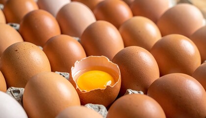 Farm Eggshell Texture with Depth Blur