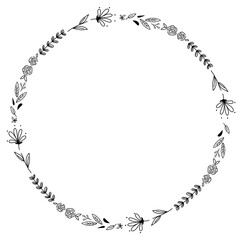 Naklejka premium 리스 wreath