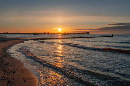 Seebr&uuml;cke in Kellenhusen, Ostsee