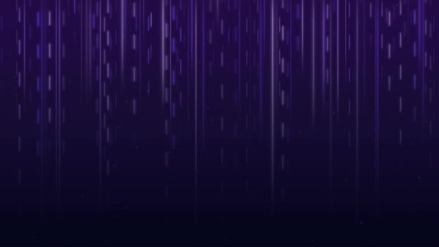 Vertical light beams and particles drift across a dark gradient