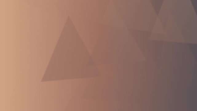 Gradient shifts from light to dark brown with overlapping triangles