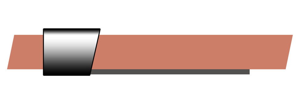 Modern brown Lower Third Banner Template