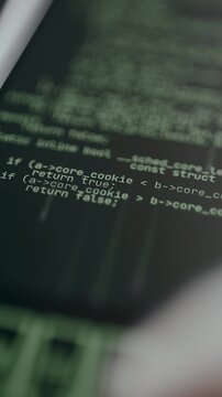 Snippet from a kernel source code, matrix style