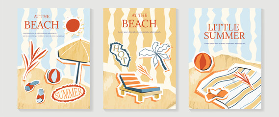 Italy summer party invitation card vector. Italian poster with lemon, leaves, lobster, wine, cheese, tomato, crab, shell in line art. Design for wedding card, greeting card, cover, poster. © babeer